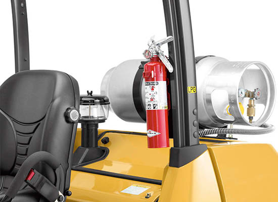 Cat GP40N IC forkliflt safety features