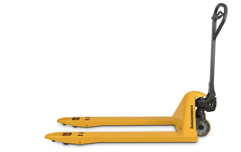 Side View of a Jungheinrich Hand Pallet Jack